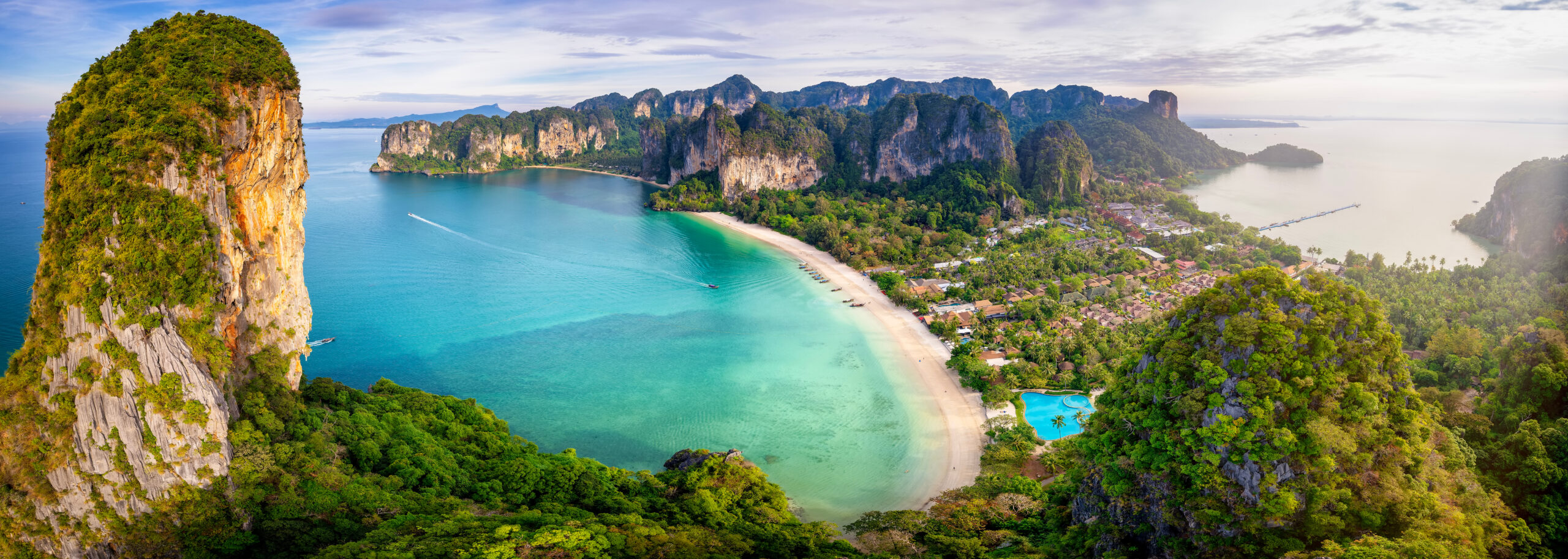 Natural landscape in Thailand illustrating sustainable development and environmental protection.